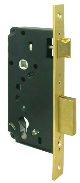 5C Корпус врезного замка с защёлкой 5C.110.60 (с отв. планкой)