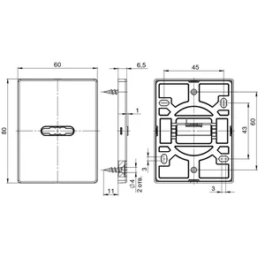 Накладка на сувальдный замок ESC.S-auto.RL/K.486 (ESC 486-S.auto RL) ABG-6 зелёная бронза (1шт.)