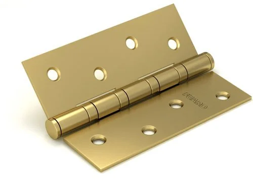4BB Петля универсальная IN5400U-BL SB (4BB/BL 125x75x2,5) матовое золото БЛИСТЕР