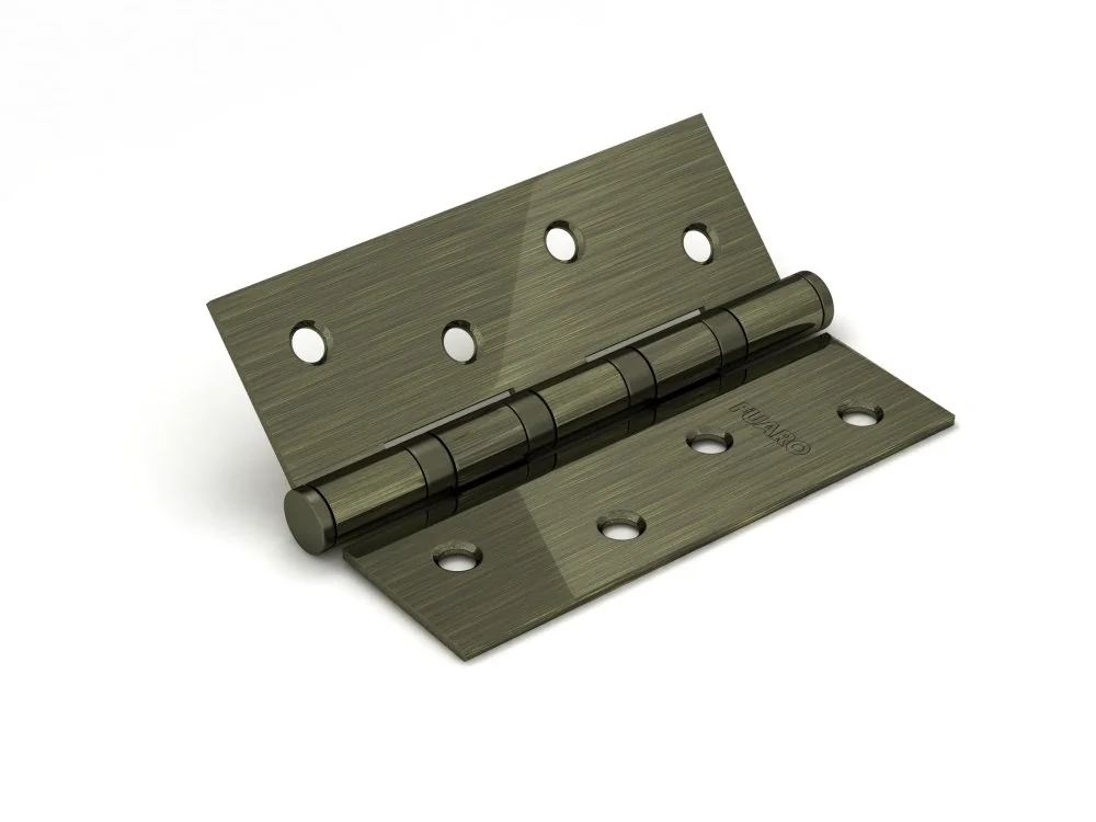 4BB Петля универсальная IN4400U-BL AB (4BB/BL 100x75x2,5) бронза БЛИСТЕР