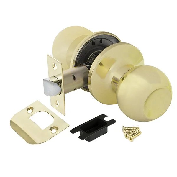 6072 Ручка защелка DK682 PB-PS (6082 PB-P) (без фик.) золото