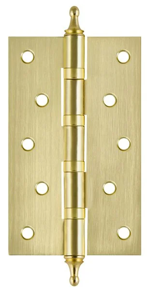 4BB/A Петля универсальная IN5400UA-BL SB (4BB/A/BL 125x75x2,5) матовое золото БЛИСТЕР