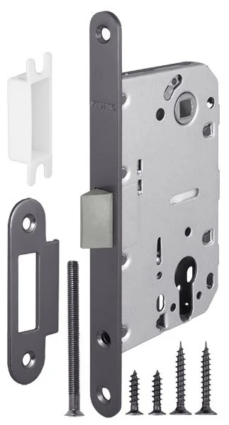 P85C Корпус врезного замка c защёлкой PLASTP85C-50 (P85C-50) GR