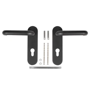 Ручка дверная FP.DH172.0433 NE (B2B) (8x120) с пружиной BL-24 черный