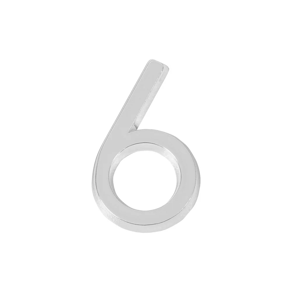 Цифра "6" самоклеящаяся ABS (50х37) (FUARO) CP