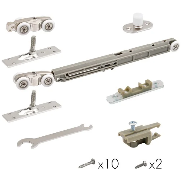 Comfort PRO Комплект для раздвижных дверей SLD.Comfort-PRO.SET3.soft close+roller/80