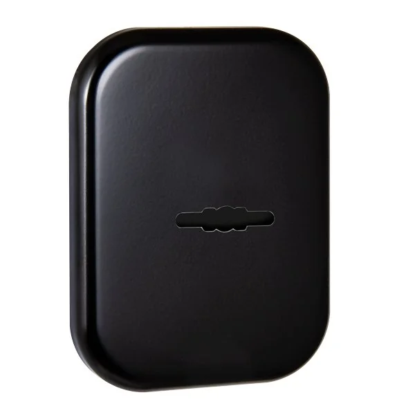 XL Накладка на сувальдный замок ESC.S.XL/K.486 BL (SC 486-S SQ XL) со шторкой черный (1шт.)