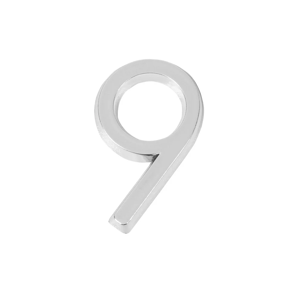 Цифра "9" самоклеящаяся ABS (50х37) (FUARO) CP