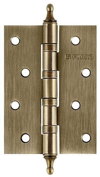4BB/A Петля универсальная IN4400UA-BL AB (4BB/A/BL 100x75x2,5) бронза БЛИСТЕР