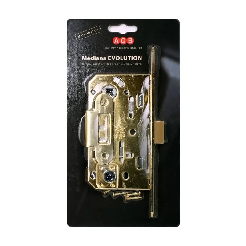 Mediana EVOLUTION B01102.50.03.567 Защелка врезная WC (латунь) MEDIANA EV. (инд.упак+B01000.13)