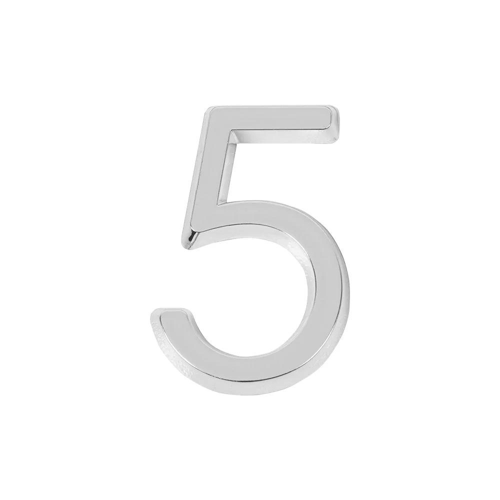 Цифра "5" самоклеящаяся ABS (50х37) (FUARO) CP