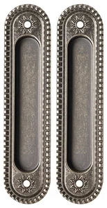 Ручка для раздвижных дверей SH.CL152.010 (SH010/CL) AS-9 античное серебро