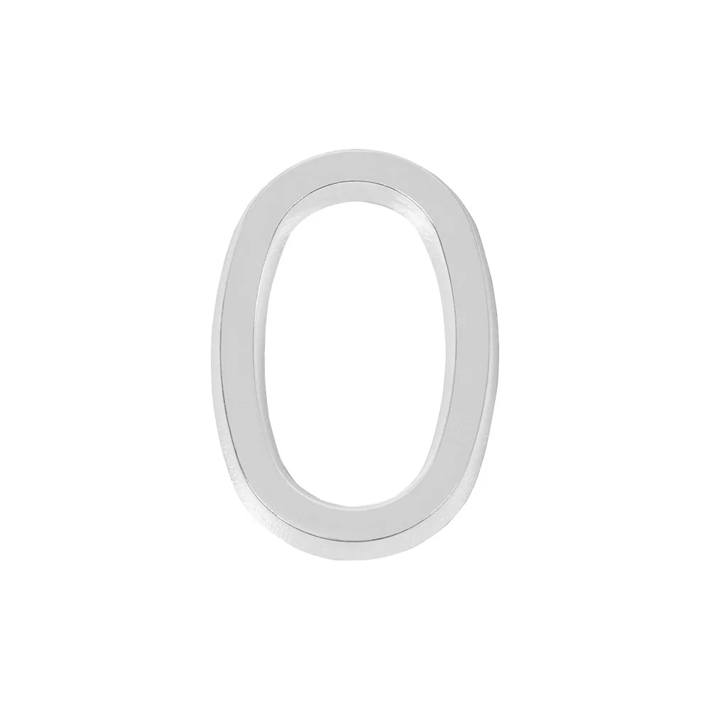 Цифра "0" самоклеящаяся ABS (50х37) (FUARO) CP
