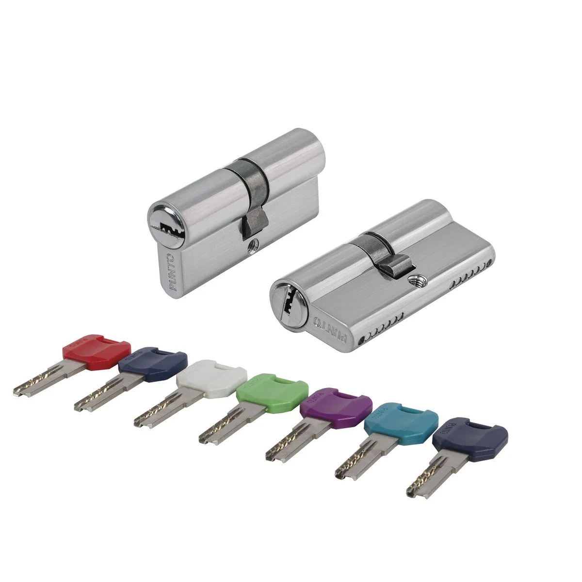 MaxPro Цилиндровый механизм MaxPro7000Key70mm(30+10+30) SSC сатинированный хром 7key