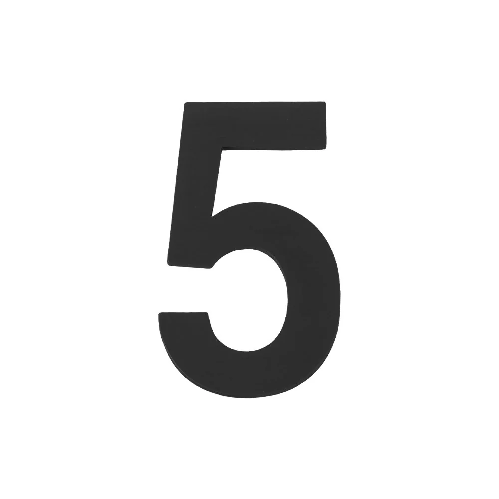 Цифра "5" самоклеящаяся SS304 (50х30) (FUARO) BL