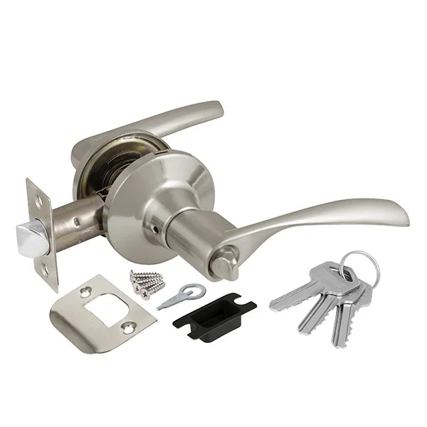нажимные Ручка защелка DK610 SN-ET (6010 SN-E) (кл./фик.) мат. никель