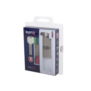 Цилиндровый механизм MaxPro7002Knob100mm(50+10+40) SN никель 7key с вертушкой