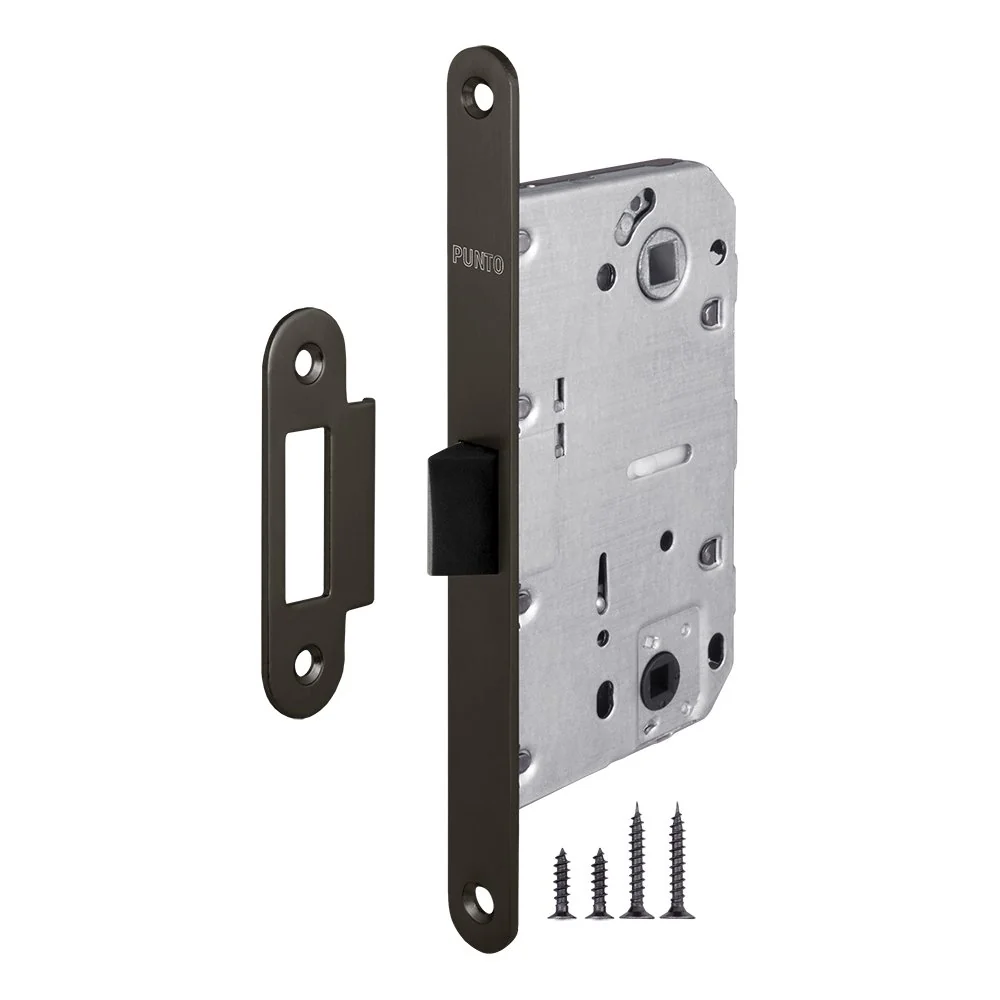 ML/PL Защелка врезная PL96WC-50/BL GR (графит)