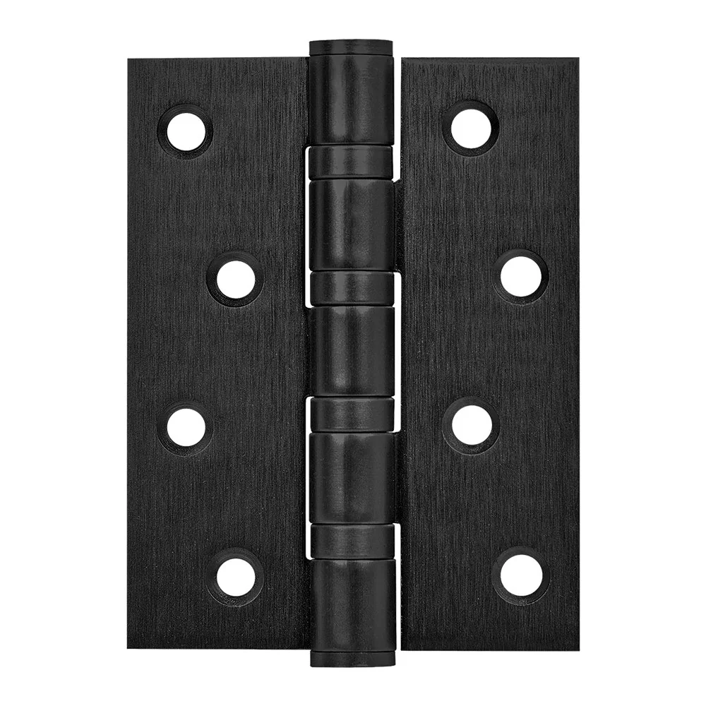 IN4500UC-BL Петля универсальная IN4500UC-BL BL 102x76x3 INOX304 черный БЛИСТЕР