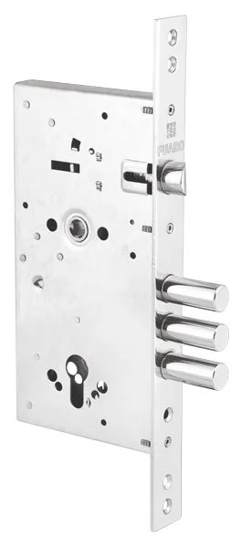 V25 Корпус врезного замка c защёлкой MDV25/C-60.85.3R16