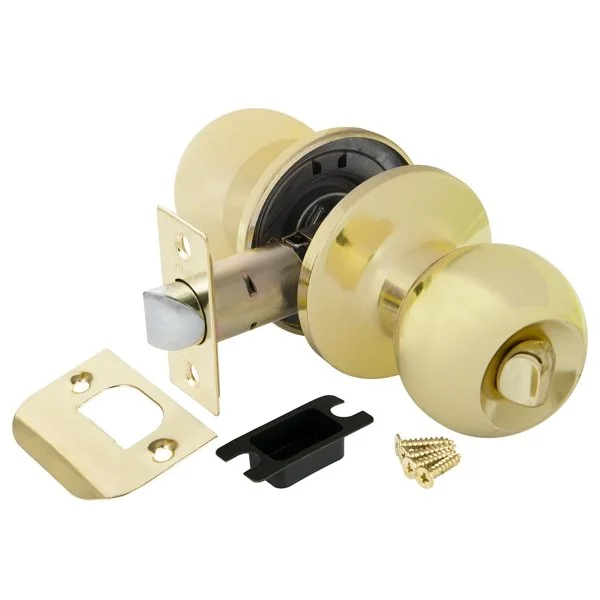 6072 Ручка защелка DK672 PB-BK (6072 PB-B) (фик.) золото