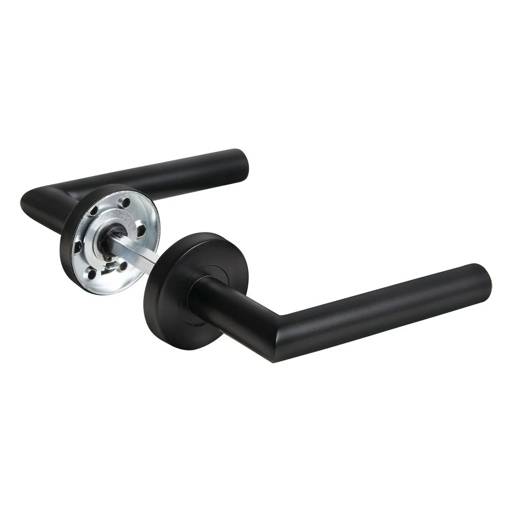DSS Ручка раздельная R.DSS201-0204/19 (INOX 201) BLACK
