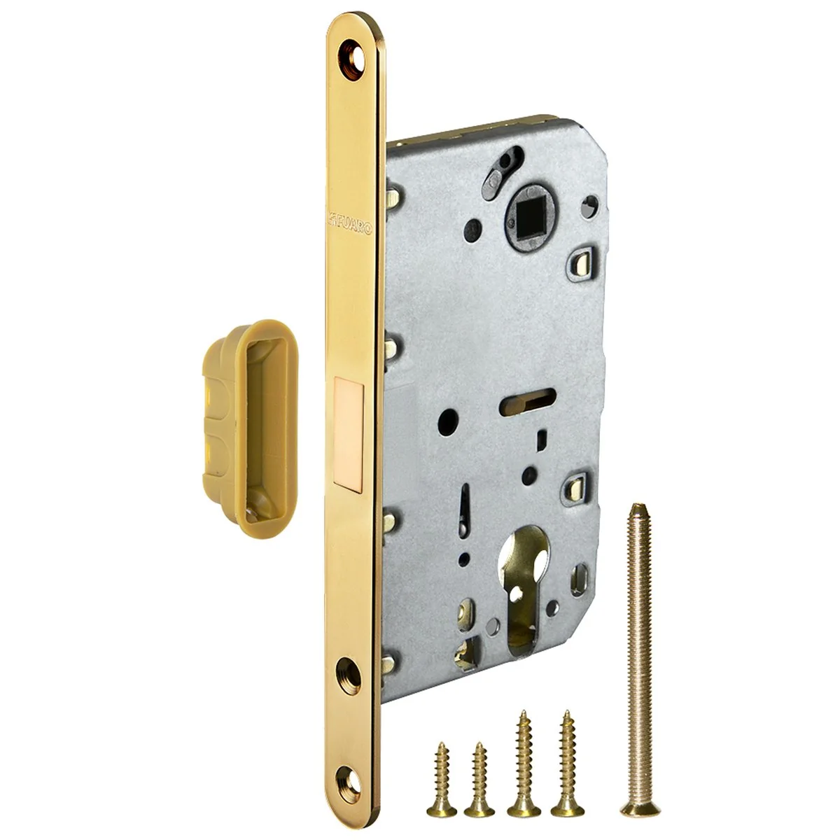 M85C Корпус врезного замка MAGNM85C-50 (M85C-50) GOLD-24 золото 24K