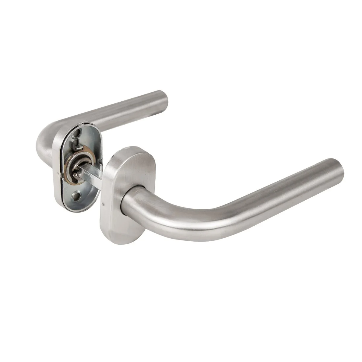 DSS Ручка раздельная R.DSS201-0201P/19 INOX 201 (овальное основание)
