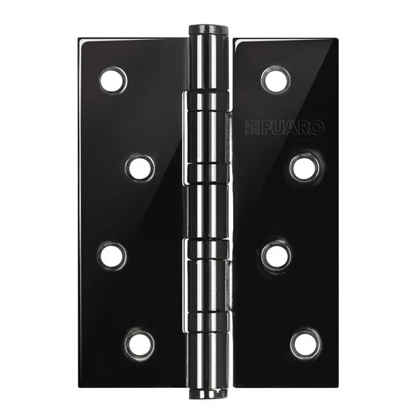 4BB Петля универсальная IN4400U-BL BN (4BB/BL 100x75x2,5) черный глянец БЛИСТЕР
