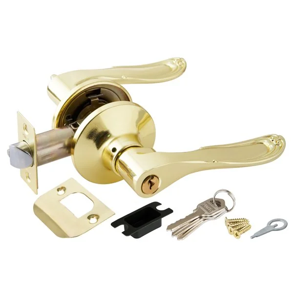 нажимные Ручка защелка DK630 PB-ET (6030 PB-E) (кл./фик.) золото