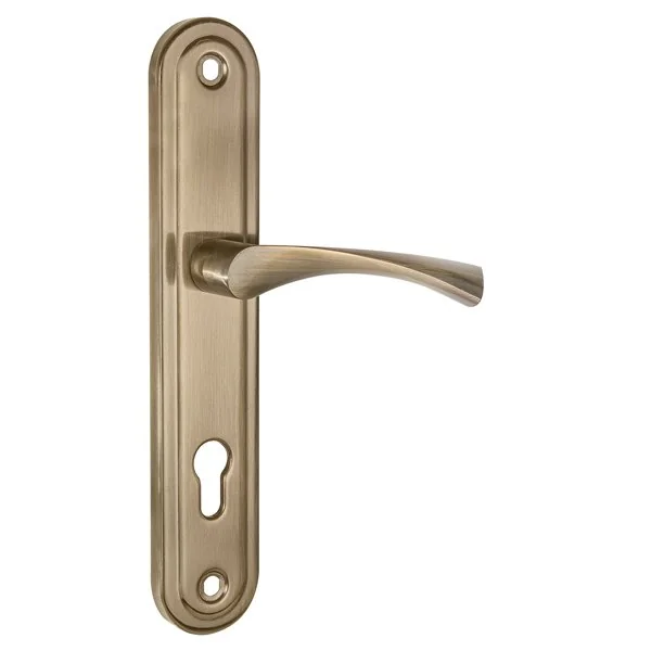 P90 Ручка на планке HANDLE90.CRONA.04-85 (P90 8504 CRONA) AB