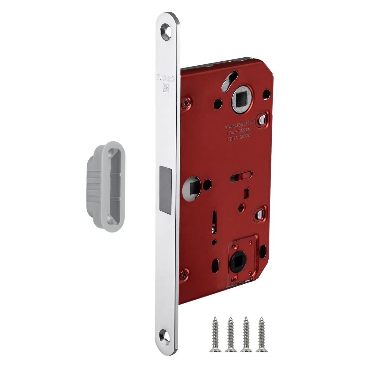 M96WC Защелка врезная магнитная MAGNM96WC-50/BL INOX CP-8 хром (блистер)