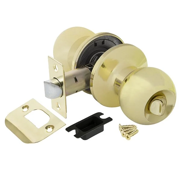 6072 Ручка защелка DK682 PB-BK (6082 PB-B) (фик.) золото