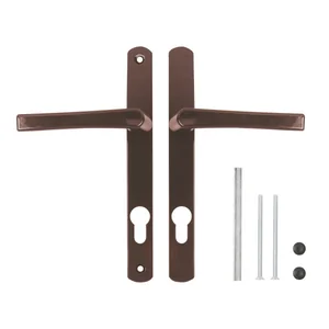 Ручка на планке HANDLE.85.25.67-75 RAL 8017 коричневый
