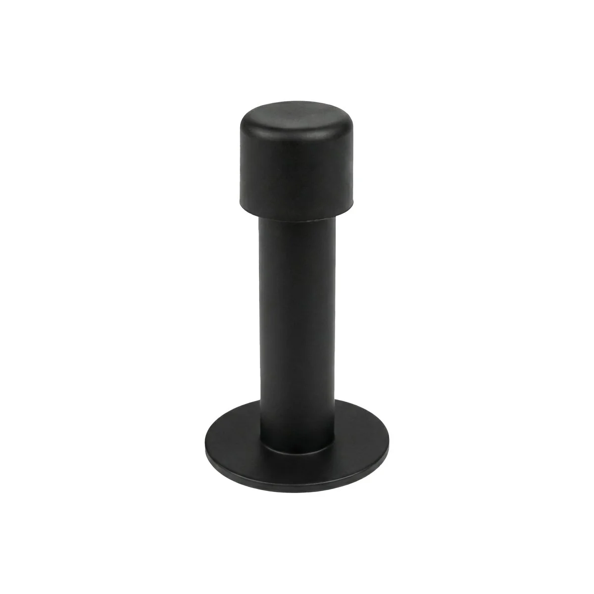 DS PW Упор дверной настенный DFIX/W85 INOX BL-24 черный