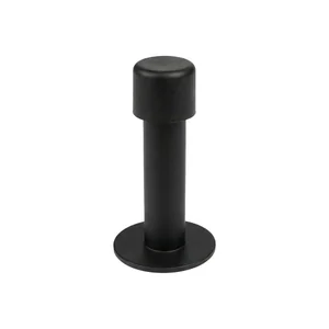Упор дверной настенный DFIX/W85 INOX BL-24 черный