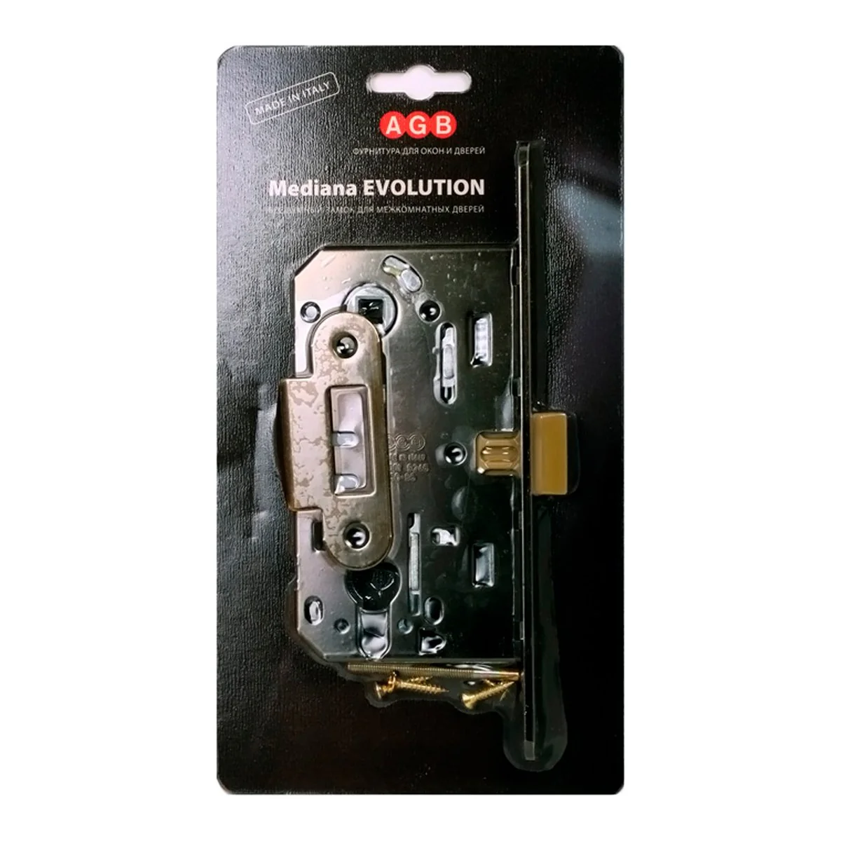 Mediana EVOLUTION Корпус замка под цил. MEDIANA EVOLUTION B01103.50.12.567 с отв. планкой B01000.13 (ант бронза)
