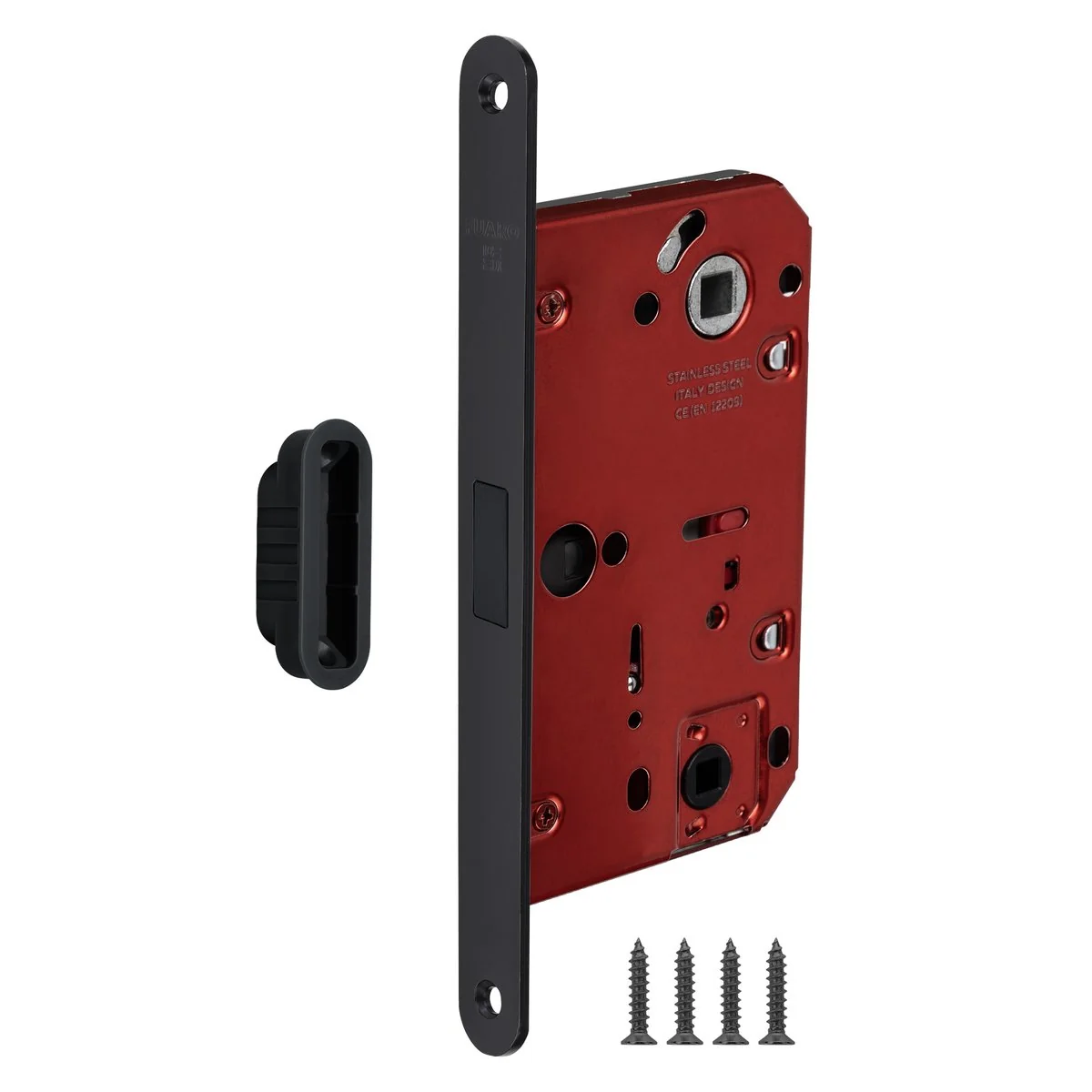 M96WC Защелка врезная магнитная MAGNM96WC-50/BL INOX BL-24 черный (блистер)