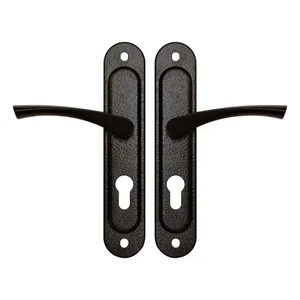 Ручка дверная на планке HP 155 (черный)