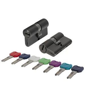 Цилиндровый механизм MaxPro7000Key 52mm (21+10+21) BL черный 7key