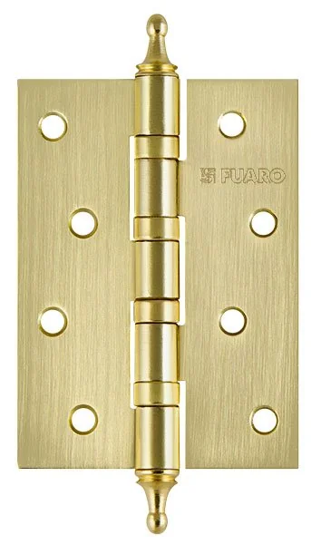 4BB/A Петля универсальная IN4400UA-BL SB (4BB/A/BL 100x75x2,5) матовое золото БЛИСТЕР