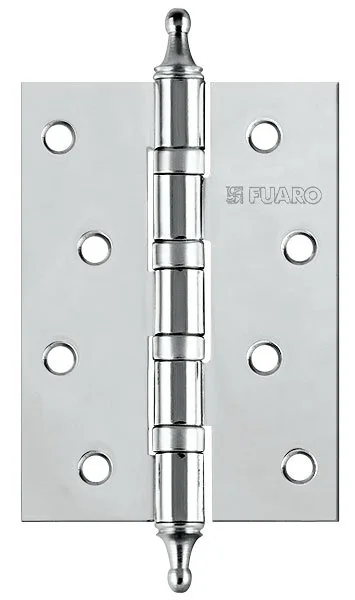 4BB/A Петля универсальная IN4400UA-BL CP (4BB/A/BL 100x75x2,5) хром БЛИСТЕР