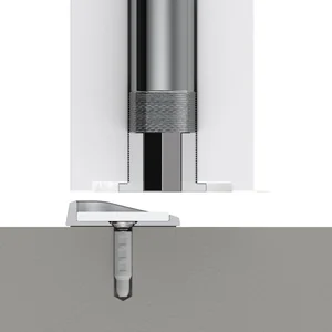 Упор дверной скрытый MAX INOX