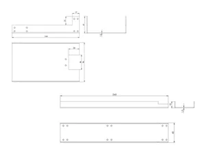 Удлинитель для пенала SLD.Comfort-PENAL extension 100