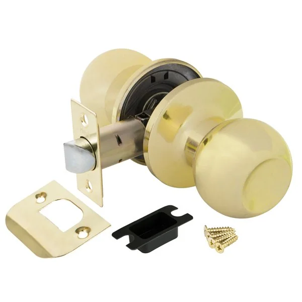 6072 Ручка защелка DK672 PB-PS (6072 PB-P) (без фик.) золото