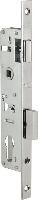 153 Корпус узкопрофильного замка с защёлкой 153/P (25 mm) w/b (хром) STB 153P2500018