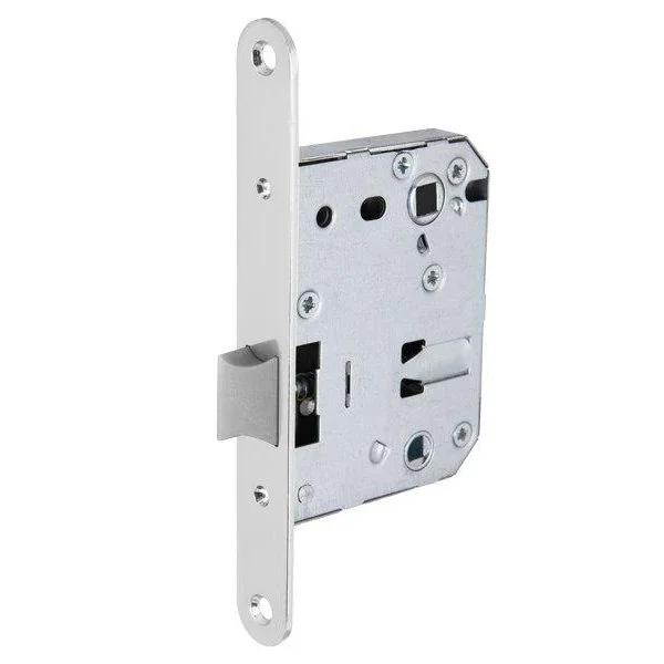 PL Защелка PLASTPL72-R20 (PL72-R20) (врезная) SN мат. никель тех.упаковка без ответной планки