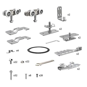 Комплект для профильных телескопических дверей SLD.Comfort-PRO.SET5.PROF telescope/80