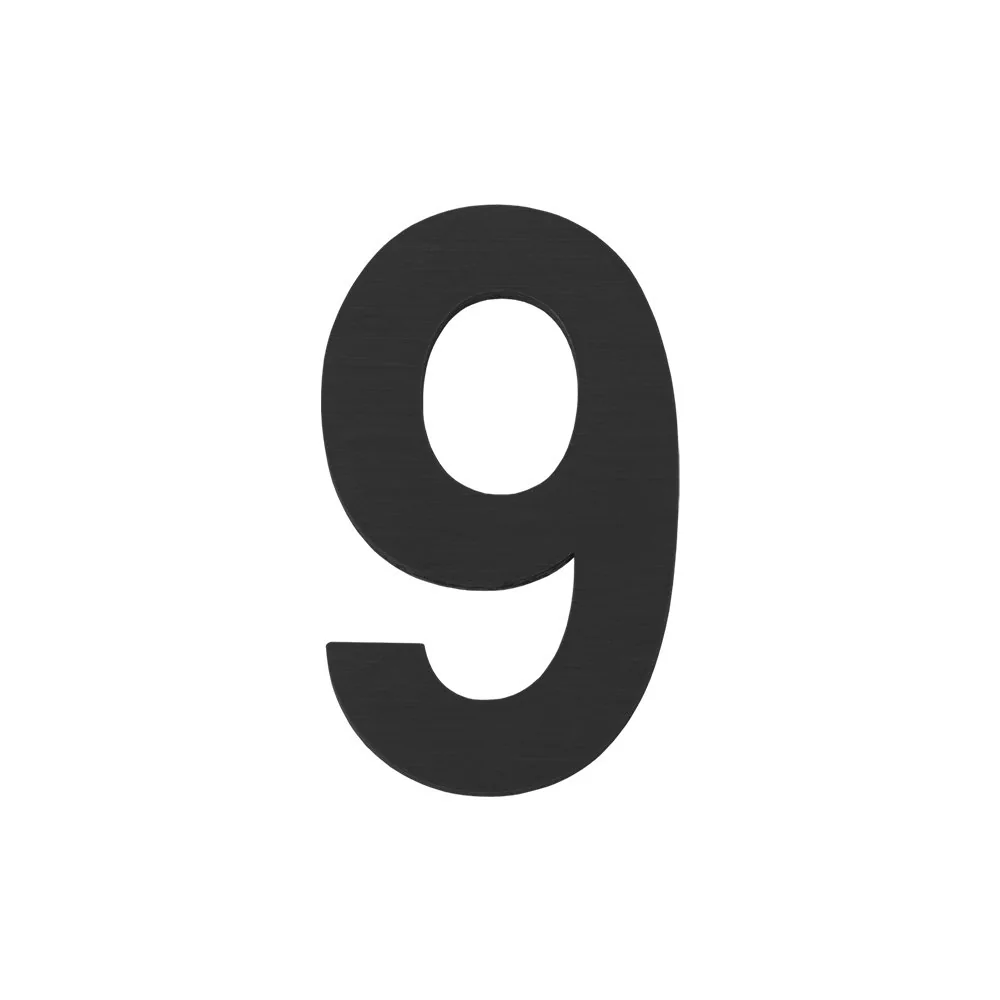 Цифра "9" самоклеящаяся SS304 (50х30) (FUARO) BL
