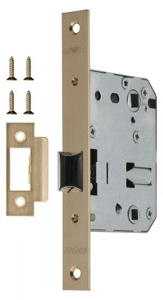 F72 Защелка врезная METF72-50 (F72-50) SG мат.золото